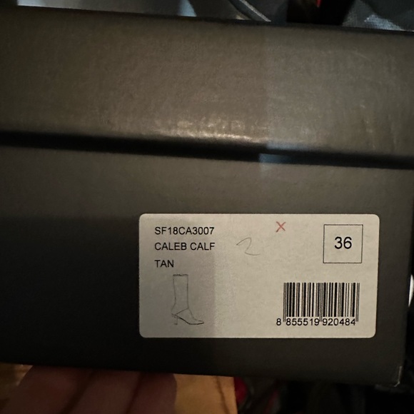 Tibi Caleb brown leather boots NWB 6 - Picture 10 of 10